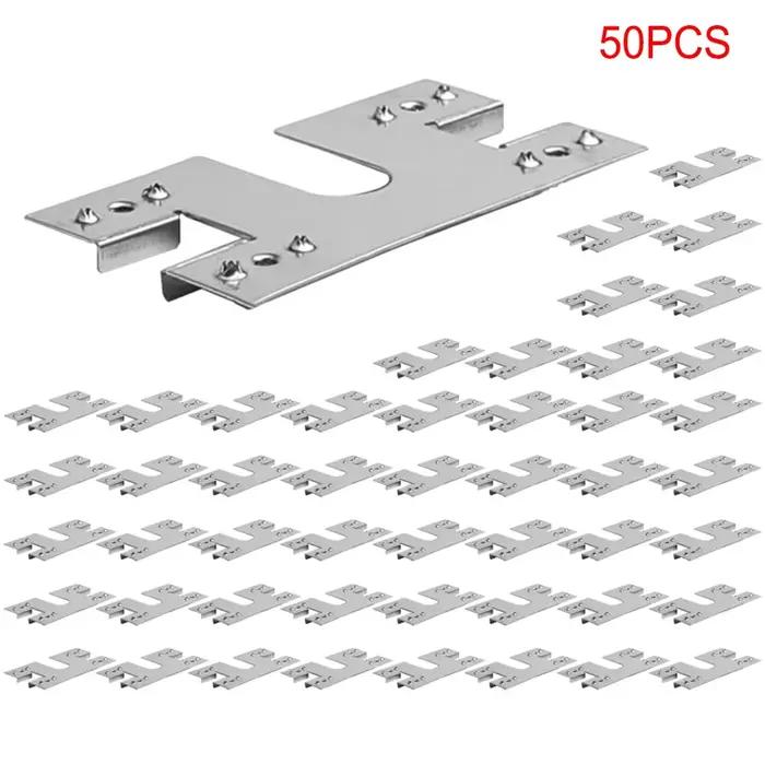 50 pièces 28x50mm panneau solaire mise à la terre pince rondelle entretoise 304