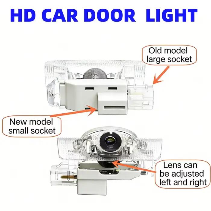 Lumière de logo de porte de voiture LED pour TOYOTA Alphard 2011-2024 Vellfire 20/30 Series GR Projector Logo Ghost Shadow Lamps Accessoires auto