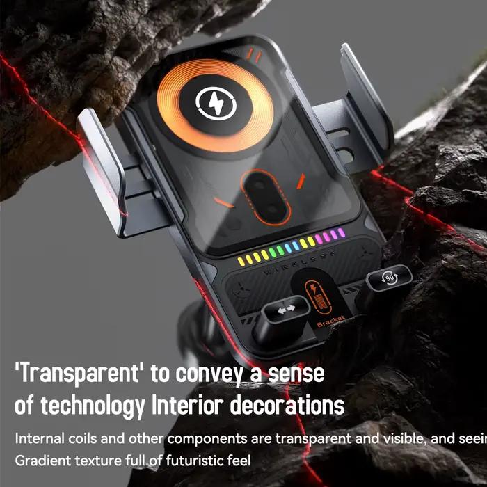Chargeur sans fil 15W, induction intelligente