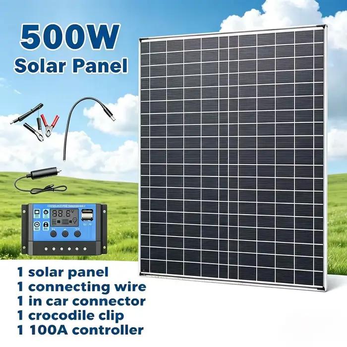 Kit de panneaux solaires portables 500W/1000W