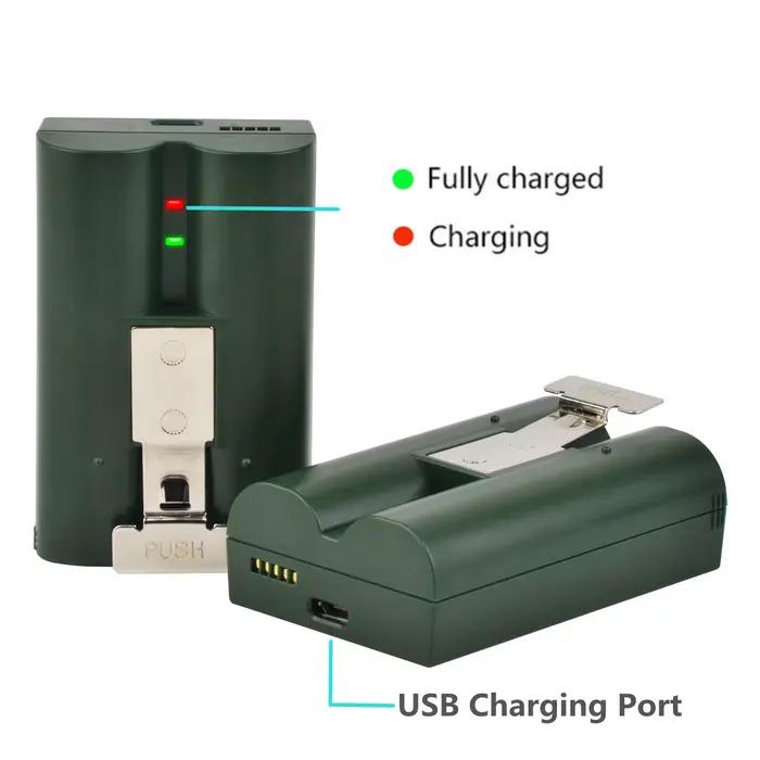 Batterie TAVT RV4 et station de charge rapide double pour sonnette vidéo Ring 2/3/4/3 Plus