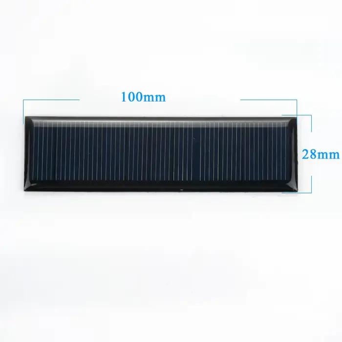 Tarrahaw 10 pièces panneau solaire polycristallin 5.5V 60mA Mini cellules solaires portables pour bricolage chargeur