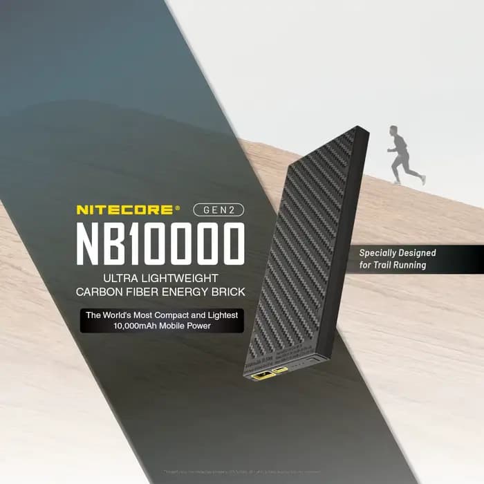 NITECORE NB10000 GEN2 batterie externe 10000 mAh Ultra léger charge rapide chargeur Portable pour iPhone HUAWEI
