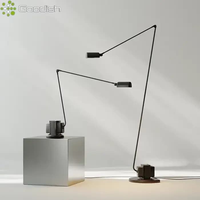 Style nordique moderne élégant bureau en forme de lampadaire LED Art lumières créatives pour salon salle à manger décoration de la maison lustres