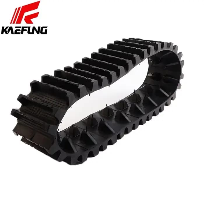 Chenilles en caoutchouc pour ATV/UTV/Go Kart/Buggy/Snowmobile - Accessoires pour souffleuses à neige et roues de motos tout-terrain