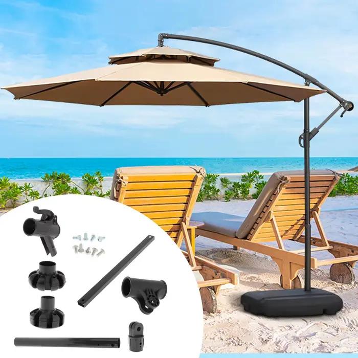 Accessoires pour parasols de patio, remplacement durable pour parasols suspendus latéraux,