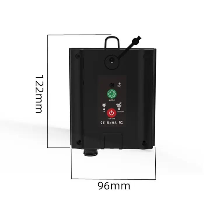 Kits de boîtier de commande de batterie solaire 1200MAH