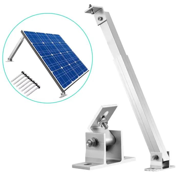Panneau solaire inclinable réglable en aluminium