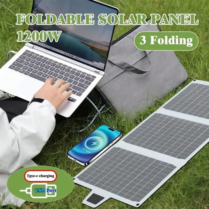 Panneau solaire pliable 1200W