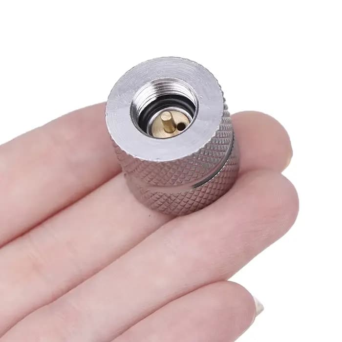 Adaptateur de recharge de gaz butane pour réchaud de camping en plein air