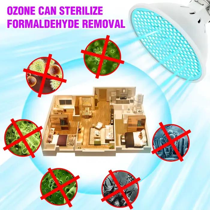 E27 germicide UV lumière Led 254nm lampe ultraviolette LED 25W 35W 50W désinfection bactérienne projecteur ampoule 220V 110V stérilisateur lumière