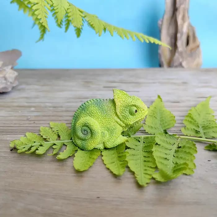 Simulation de lézard caméléon Axolotl crapaud
