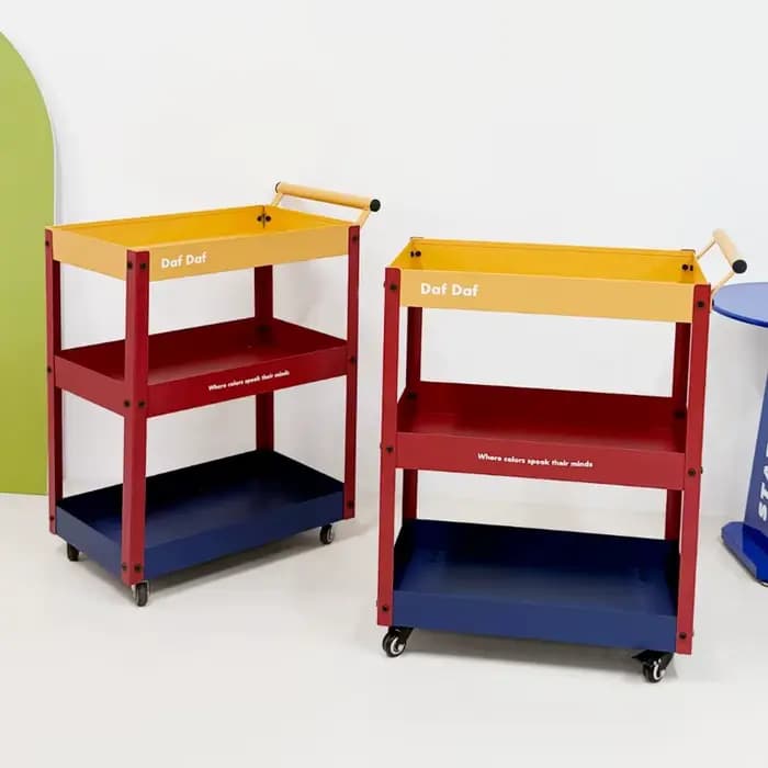 Étagères de rangement pour magazines, chariot de rangement, étagère à bibelots pour salle de bain et chambre, étagère à épices pour cuisine, étagères organisatrices, articles ménagers en liquidation