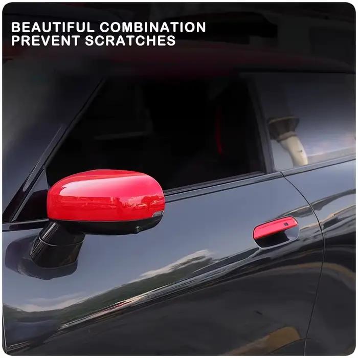 Couverture de panneau de poignée de porte extérieure de voiture, autocollants décoratifs pour Mini Countryman JCW U25 J01 EV J05