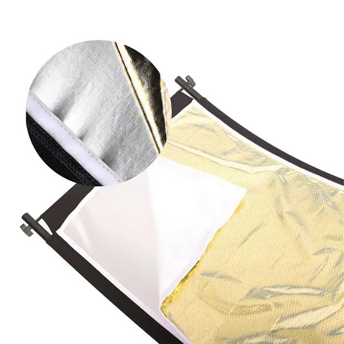 Panneau réflecteur incurvé Portable 4 en 1, modificateur d'éclairage de remplissage pour Studio Photo, Portraiture de mode, accessoires de tête de beauté