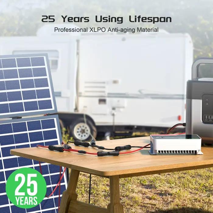 Connecteurs solaires BateriaPower câble YBranch 30A