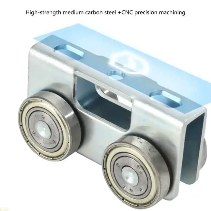 Ensemble chariot à 4 roues en acier inoxydable, Portable robuste, U13A, pour des opérations fluides dans environnement