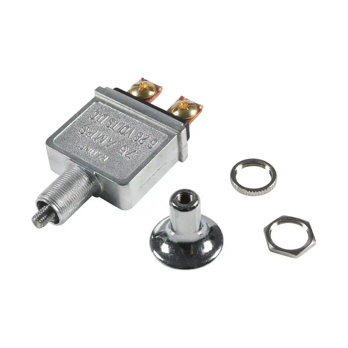 Interrupteur Push-Pull robuste marche/arrêt 75 AMP 6-28V DC 2 positions Spst marche/arrêt pour automobile, camions