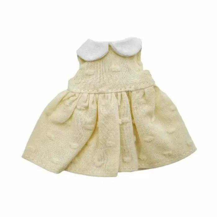 Robes à pois faites à la main pour poupées, vêtements multi-styles, hauts, jupes, accessoires, tenues sans manches pour poupées
