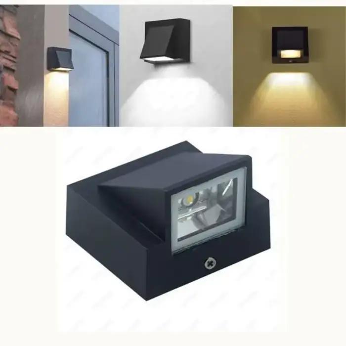 5W 10W mur LED lampe étanche IP65 extérieur applique murale balcon jardin décoration éclairage