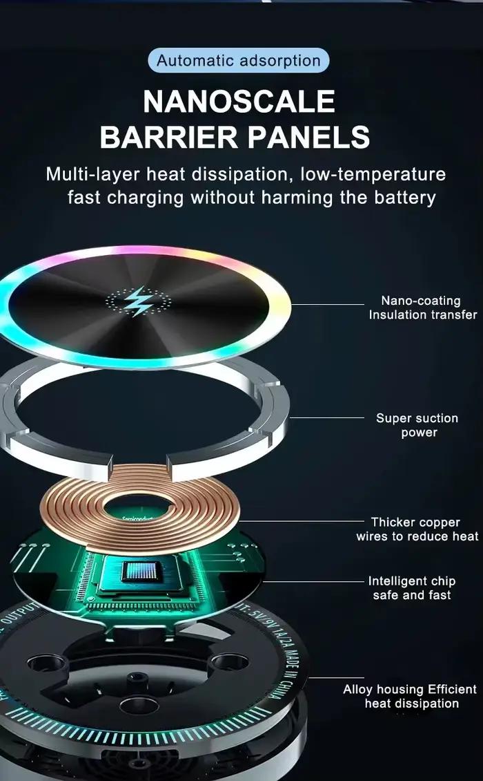 Chargeur à Induction magnétique 15W