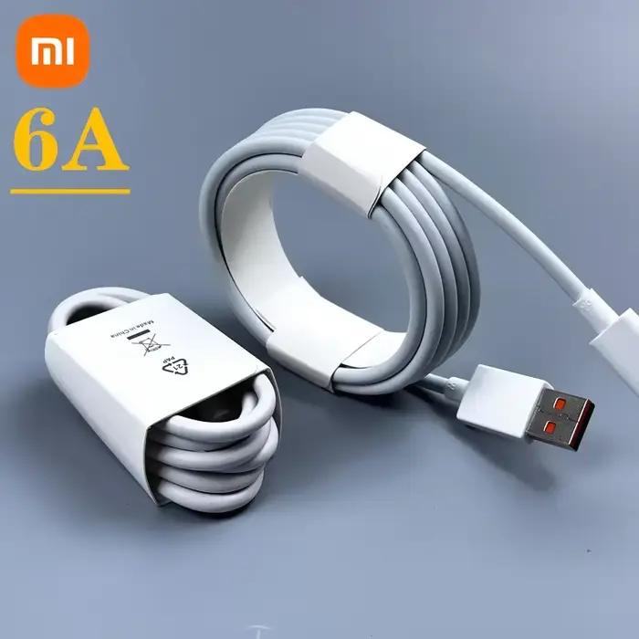 Chargeur original Xiaomi 67W Turbo Charge Gan, adaptateur EU, câble USB Type C 6A pour Poco X5, F5 Pro, Mi 13 Lite, Mix Fold 3, 2 téléphone