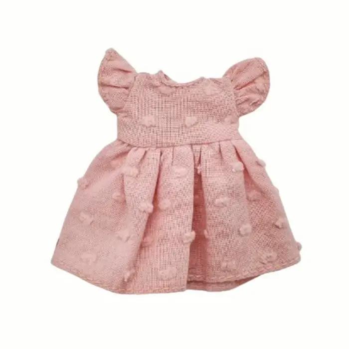 Robes à pois faites à la main pour poupées, vêtements multi-styles, hauts, jupes, accessoires, tenues sans manches pour poupées