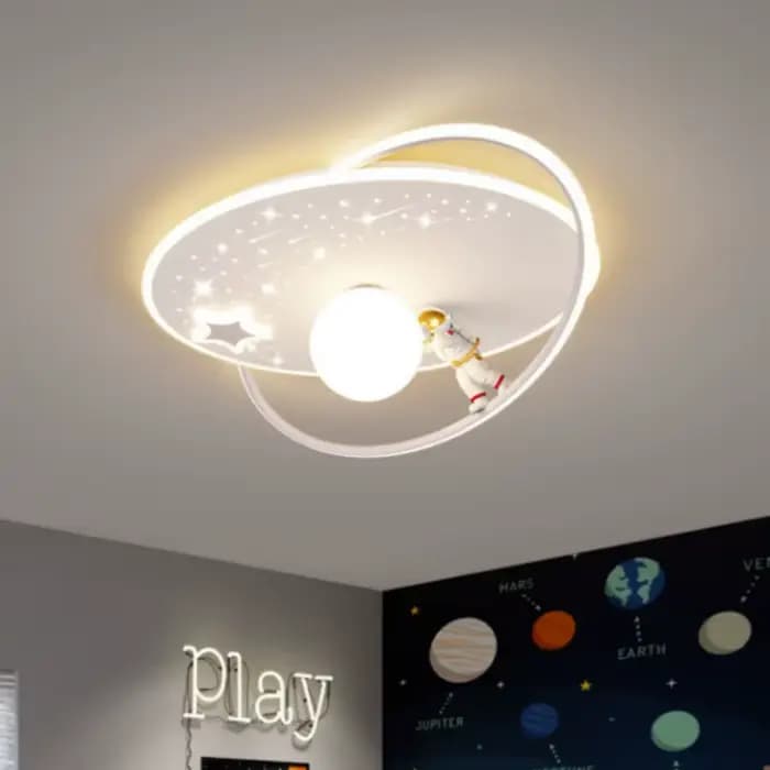 Dessin animé enfants plafonnier moderne LED Lustre enfants chambre lumière décoration de la maison fille garçon chambre Lustre luminaire