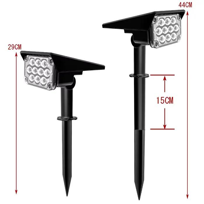 Projecteur solaire réglable conforme à la norme IP65