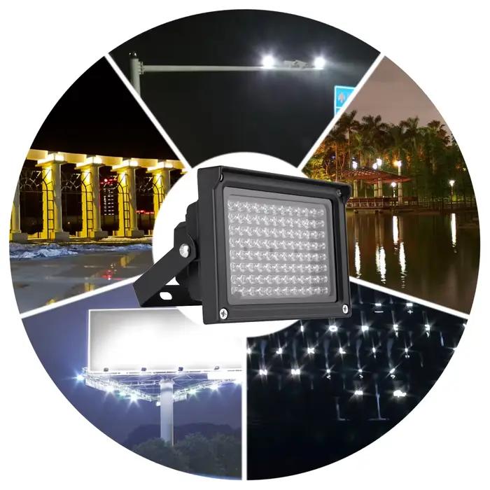 96 LEDS IR illuminateur rangée lampes infrarouges Vision nocturne extérieure étanche pour CCTV caméra de sécurité lampe de photographie