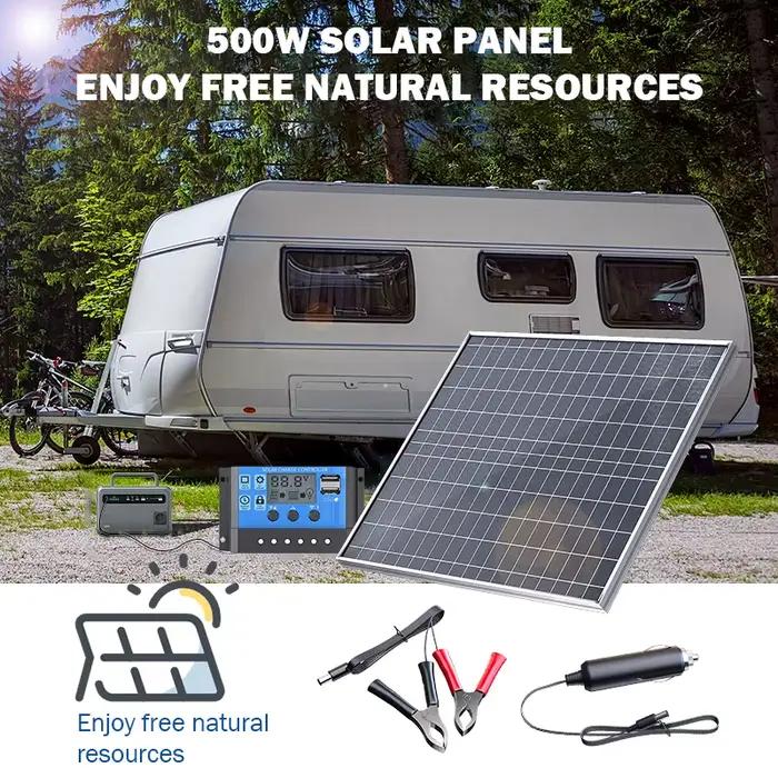 Kit de panneaux solaires portables 500W/1000W
