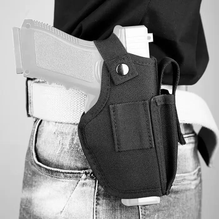 Étui pour pistolet tactique, étui dissimulé pour Glock 17 19 M9, main gauche droite, ceinture universelle, pochette de chasse