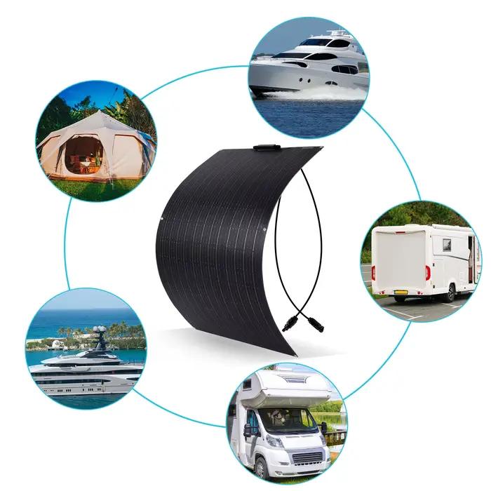 1500W3000WSolar Panel1000W2000W solaire haute efficacité Portable batterie externe charge Flexible cellules solaires extérieures pour la maison/Camping
