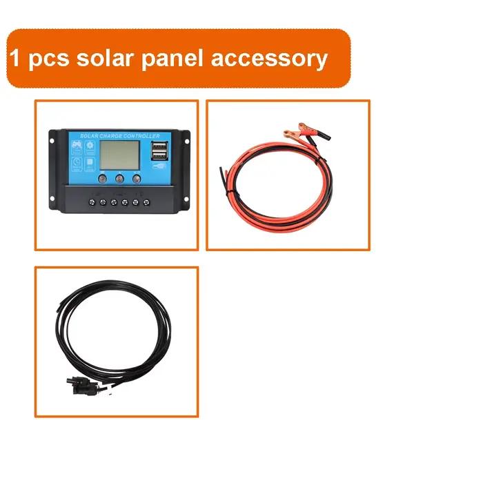 Kit d'accessoires pour panneaux solaires 10A 20A 30A 40A Câble du régulateur solaire