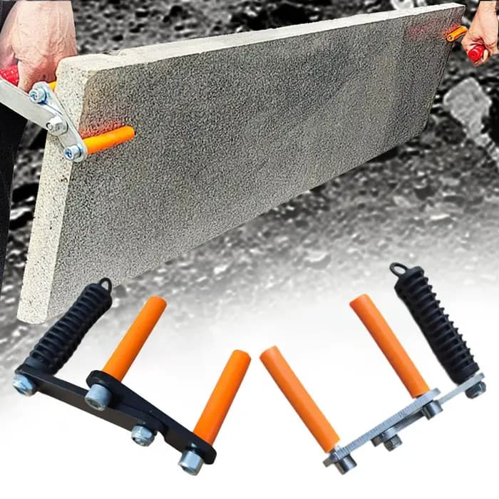 Supports de cloisons sèches, outils de levage de panneaux, pince de transport robuste, support de plaques de plâtre pour le transport d'atelier, feuilles de contreplaqué mobiles