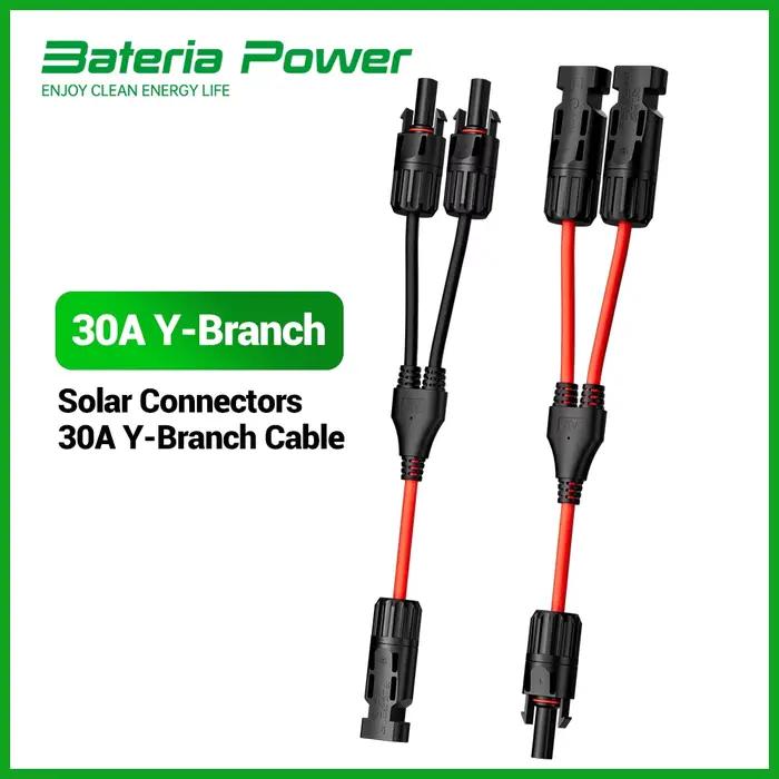 Connecteurs solaires BateriaPower câble YBranch 30A