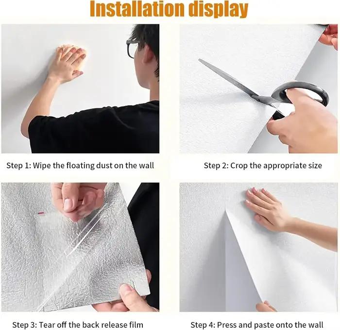 Panneaux muraux 3D en lin DIY, autocollants, imperméables, en mousse, pour la rénovation de la maison, la décoration de la chambre à coucher et du salon