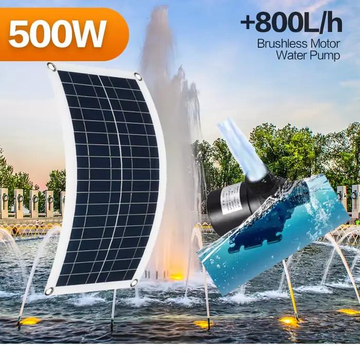 Pompe à eau à panneau solaire