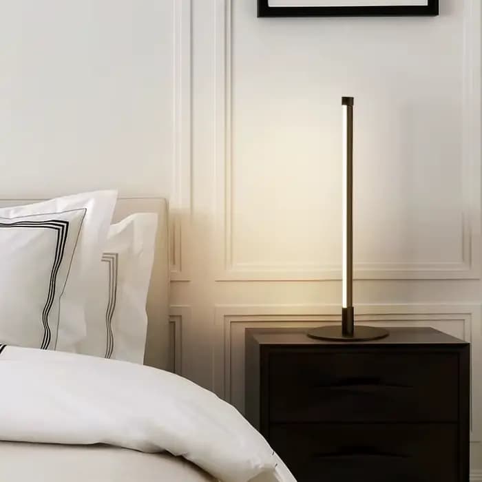 Décor à la maison support sol Led Simple lampadaires télécommande gradation lampes sur pied pour chambre coin lampadaire salon
