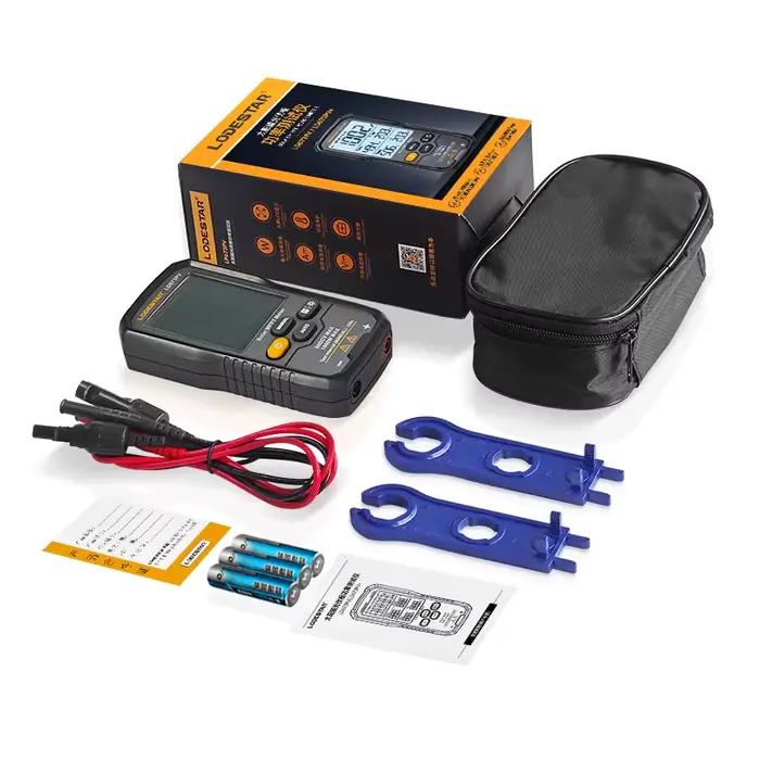 LODESTAR LD673PV Plus compteur MPPT solaire 2000W testeur de panneau photovoltaïque pour suivi de Point d'alimentation maximale Voltag de Circuit ouvert de crête