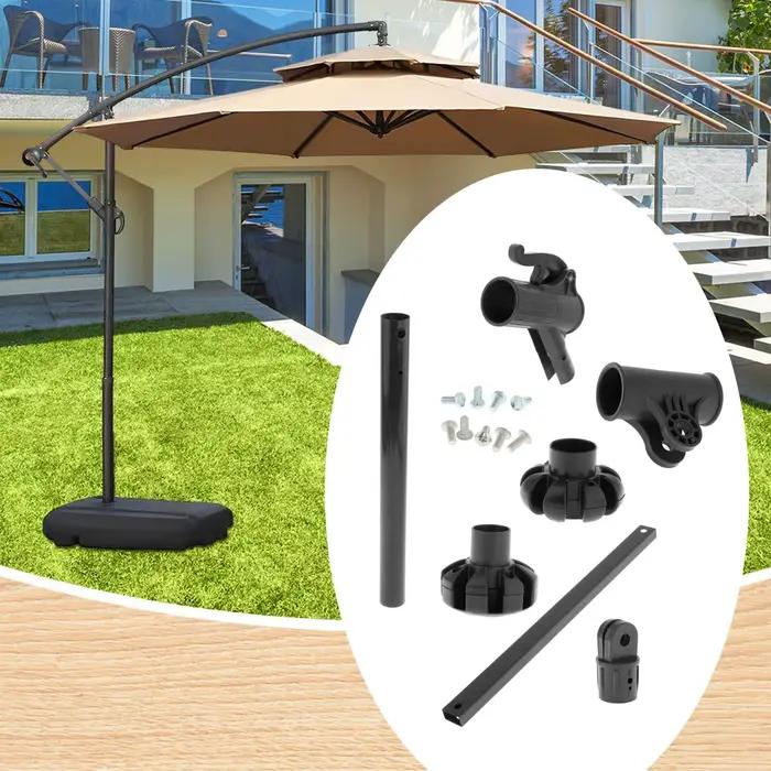 Accessoires pour parasols de patio, remplacement durable pour parasols suspendus latéraux,
