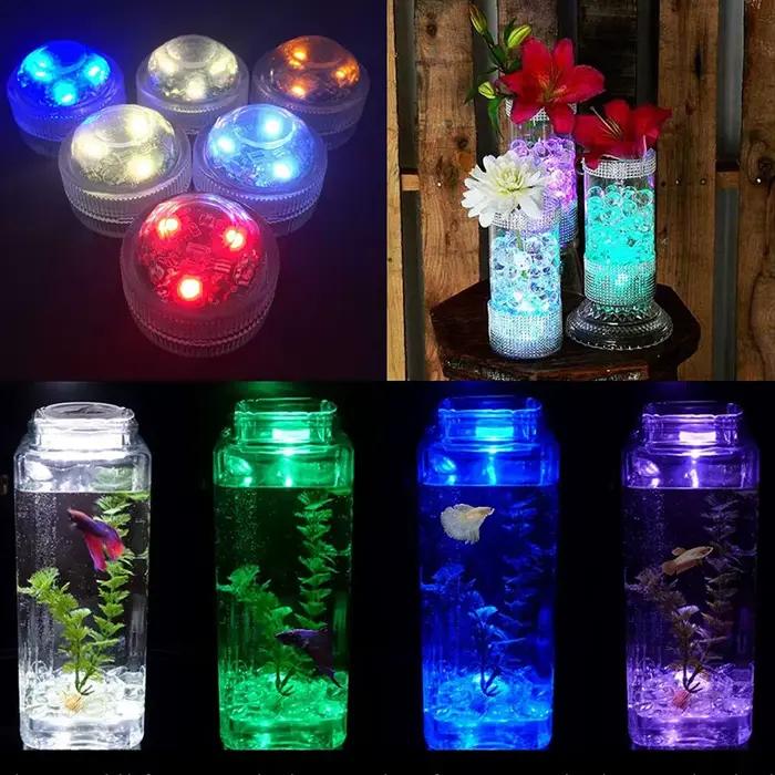 Veilleuse LED sans fil pour intérieur de voiture, feu arrière adhésif pour vélo, lampe d'ambiance, décoration de toit automatique, vase, escales de piscine