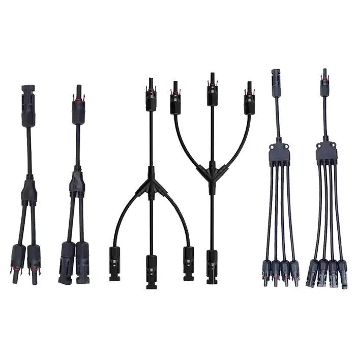 Connecteur PV de type T/Y pour connexion parallèle