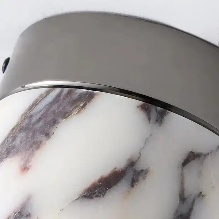 Lampe nordique en marbre