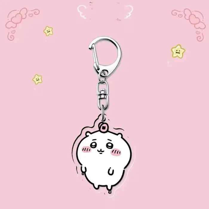 Porte-clés en acrylique jiyi, série Magic Is Coming, mignon, Hachiware Usagi, dessin animé, pendentif mignon, cadeau pour enfants