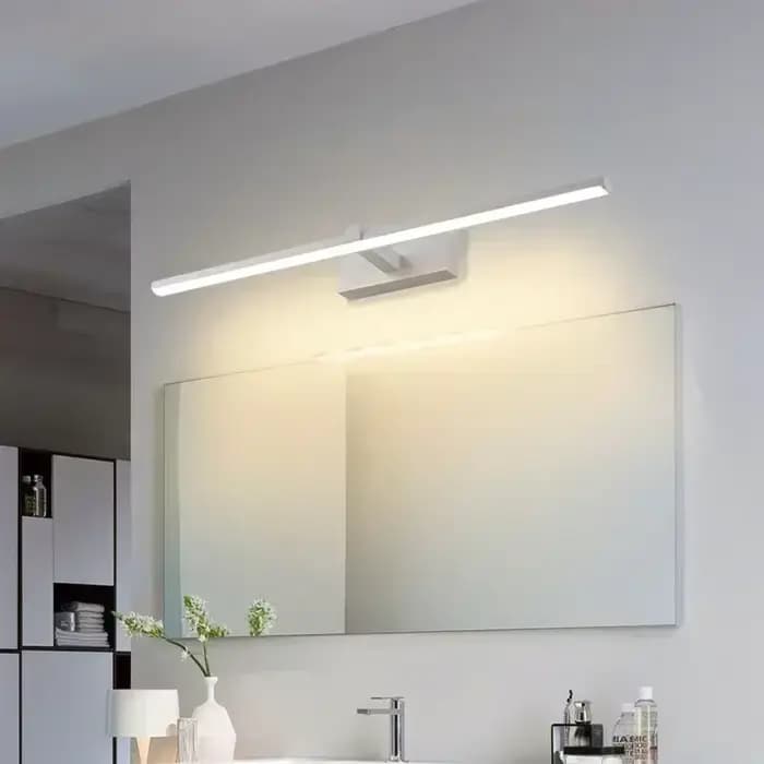 Moderne LED miroir avant lampe salle de bain lampes chambre Dressing lumières cuisine maison 40/60/80/100 cm longue lampe LED éclairage Lustre