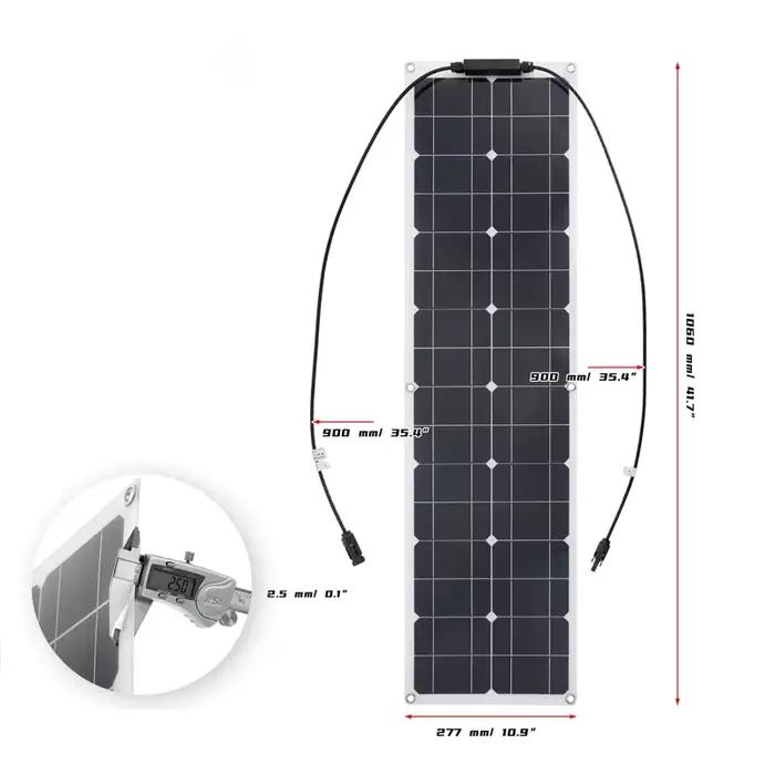 Kit de panneaux solaires flexibles 600W 300W