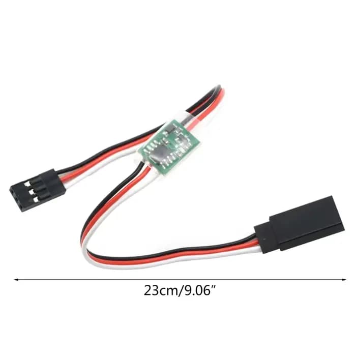 Convertisseur de Signal Servo, convertisseur lent à retard professionnel, mécanisme de direction, réducteur de Servo lent pour modèle RC, bricolage amélioré