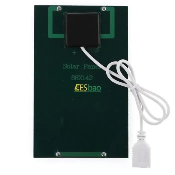 Panneau solaire USB étanche