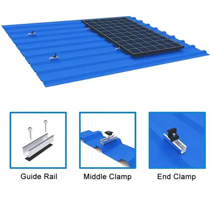 Support de panneau solaire en aluminium